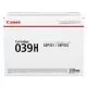 Cartus Toner Canon 039H Black, 25000 pagini