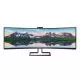 Monitor LED Philips 499P9H, 48.8", Curbat, Dual Quad HD, 5ms, Negru