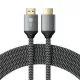 Cablu Satechi ST-8KHC2MM, 8K Ultra HD High Speed HDMI, Braided, 2m, Black