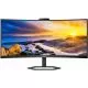 Monitor LED Philips 34E1C5600HE, 34", Curbat, UWQHD, 1ms, Negru