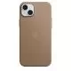 Husa de protectie Apple FineWoven cu MagSafe pentru iPhone 15 Plus, Taupe