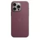 Husa de protectie Apple FineWoven cu MagSafe pentru iPhone 15 Pro Max, Mulberry