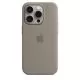Husa de protectie Apple Silicone Case cu MagSafe pentru iPhone 15 Pro, Clay