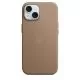 Husa de protectie Apple FineWoven cu MagSafe pentru iPhone 15, Taupe