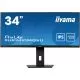 Monitor LED iiyama  ProLite XUB3493WQSU-B5, 34", UWQHD, 4ms, Negru