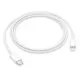 Cablu Apple MUQ93ZM/A, USB-C - Lightning Cable, 1m, White