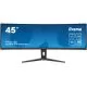 Monitor LED iiyama ProLite XCB4594DQSN-B1, 44.5", Curbat, Dual QHD, 165Hz, 0.8ms