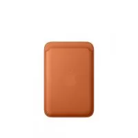 Portofel Apple FineWoven cu MagSafe pentru iPhone, Fox Orange
