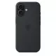 Husa de protectie Apple cu MagSafe pentru iPhone 17, Silicon, Black
