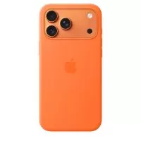 Husa de protectie Apple cu MagSafe pentru iPhone 17 Pro Max, Silicon, Orange
