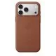 Husa de protectie Apple cu MagSafe pentru iPhone 17 Pro Max, TechWoven, Sienna