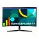 Monitor LED Samsung Essential S3 S36GD LS27D366GAUXEN, 27", Curbat, Full HD, 100Hz, 4ms, Black