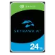 Hard Disk Desktop Seagate SkyHawk AI, 24TB, 7200rpm, 512MB, SATA III