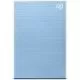Hard Disk Extern Seagate One Touch with Password, 1TB, USB 3.0, Light Blue