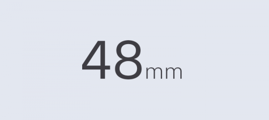 Două difuzoare de 48 mm Două difuzoare de 48 mm